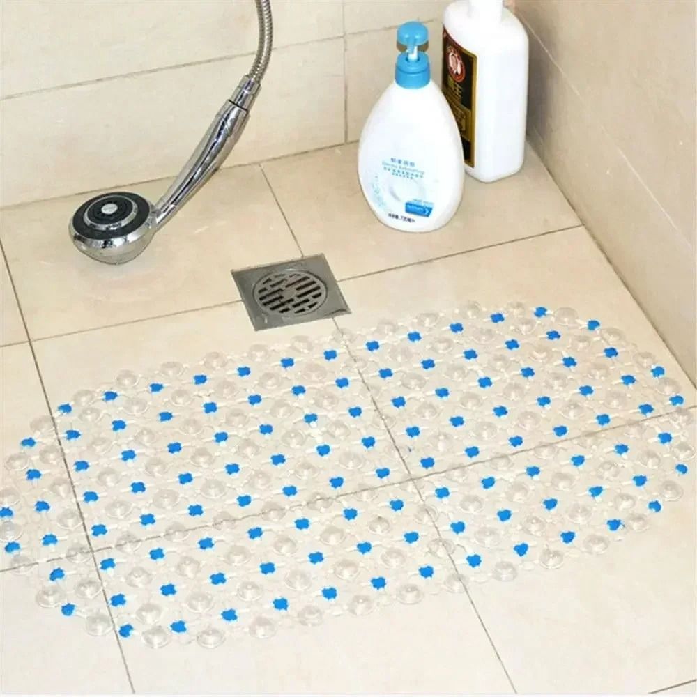 Non Slip Bathroom Bathtub Mat With Massage Suction Cups 2
