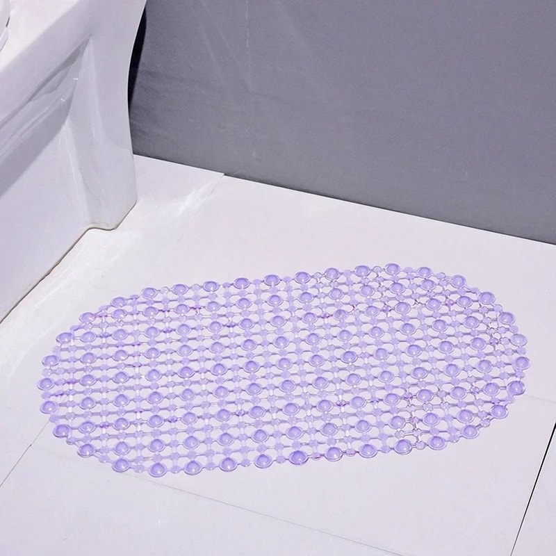 Non Slip Bathroom Bathtub Mat With Massage Suction Cups 7