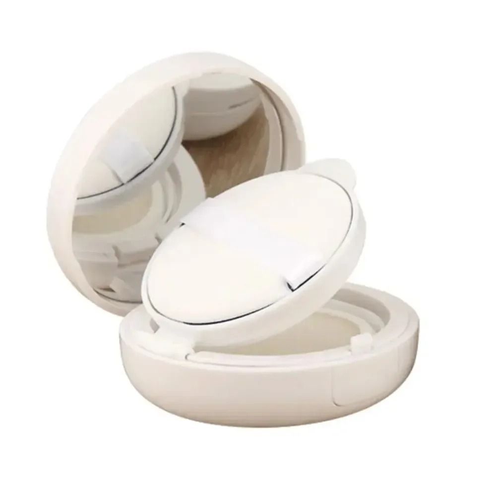 Empty Air Cushion Puff Compact Case With Mirror And Sponge 0