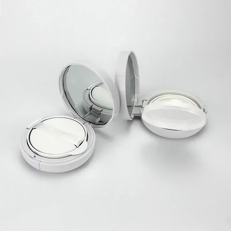 Empty Air Cushion Puff Compact Case With Mirror And Sponge 5