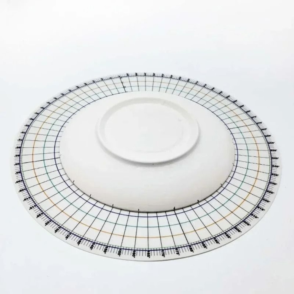 Pottery Circle Divider Ruler For Ceramic Painting And Design 2