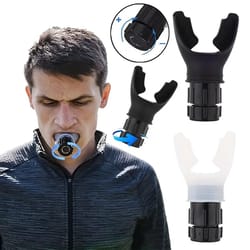 portable lung capacity breathing trainer with adjustable resistance