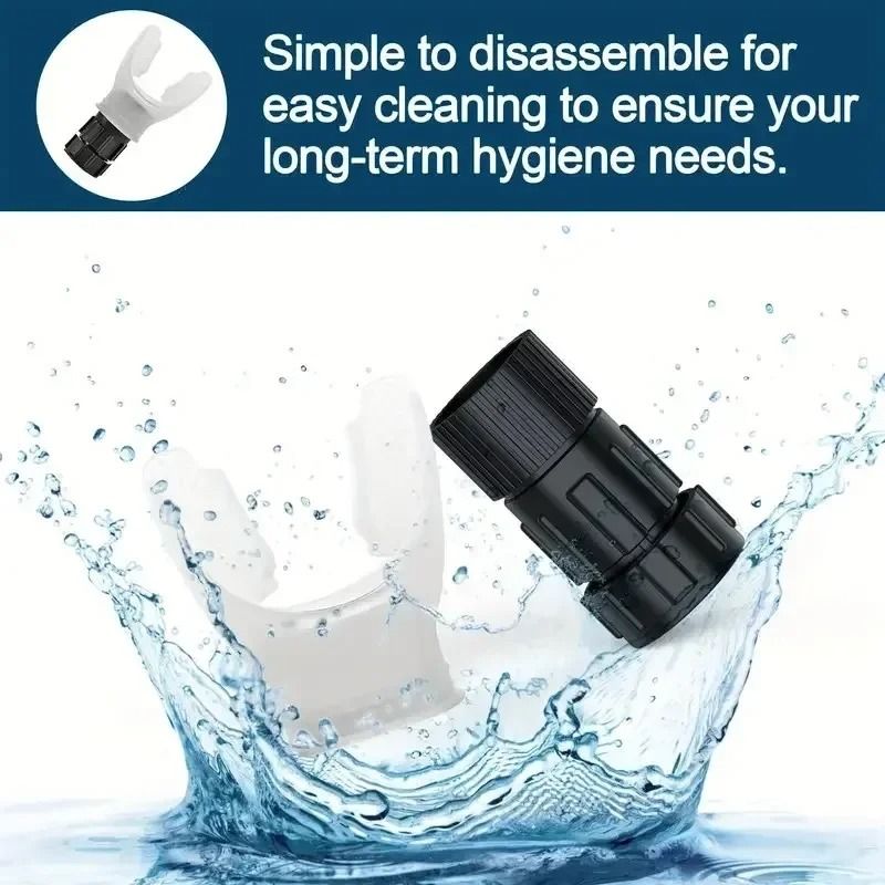 Portable Lung Capacity Breathing Trainer With Adjustable Resistance 4