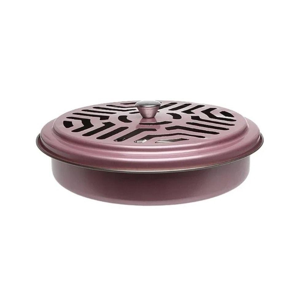 Stainless Steel Mosquito Coil Holder With Protective Cover 7