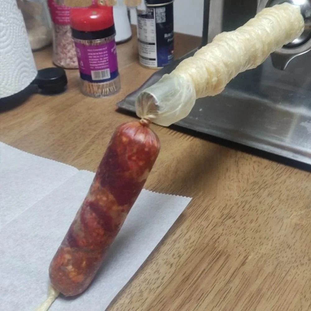 Collagen Sausage Casing 26mm 5 Meter Roll For Homemade Sausages 2