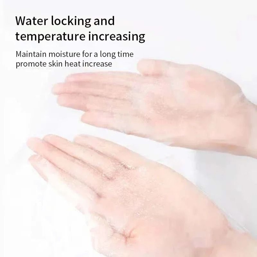 Disposable Facial Plastic Wrap Masks For Face And Neck 3