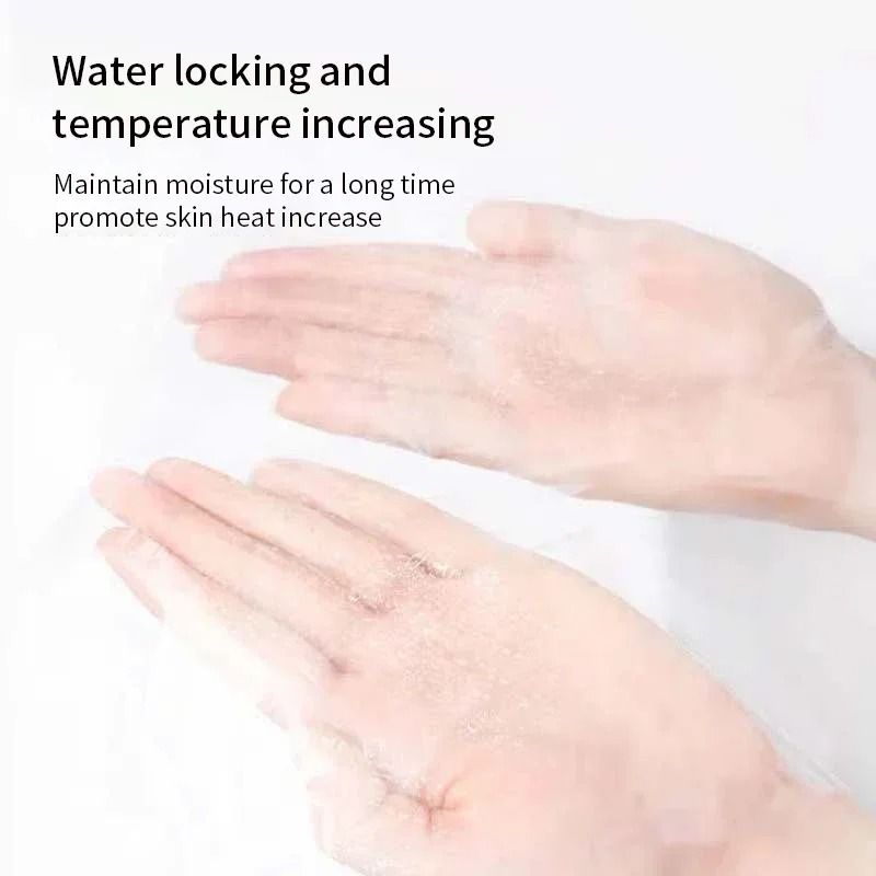 Disposable Facial Plastic Wrap Masks For Face And Neck 3