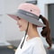 Womens Wide Brim Foldable Summer Sun Hat 1