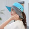 Womens Wide Brim Foldable Summer Sun Hat 4