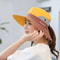 Womens Wide Brim Foldable Summer Sun Hat 5