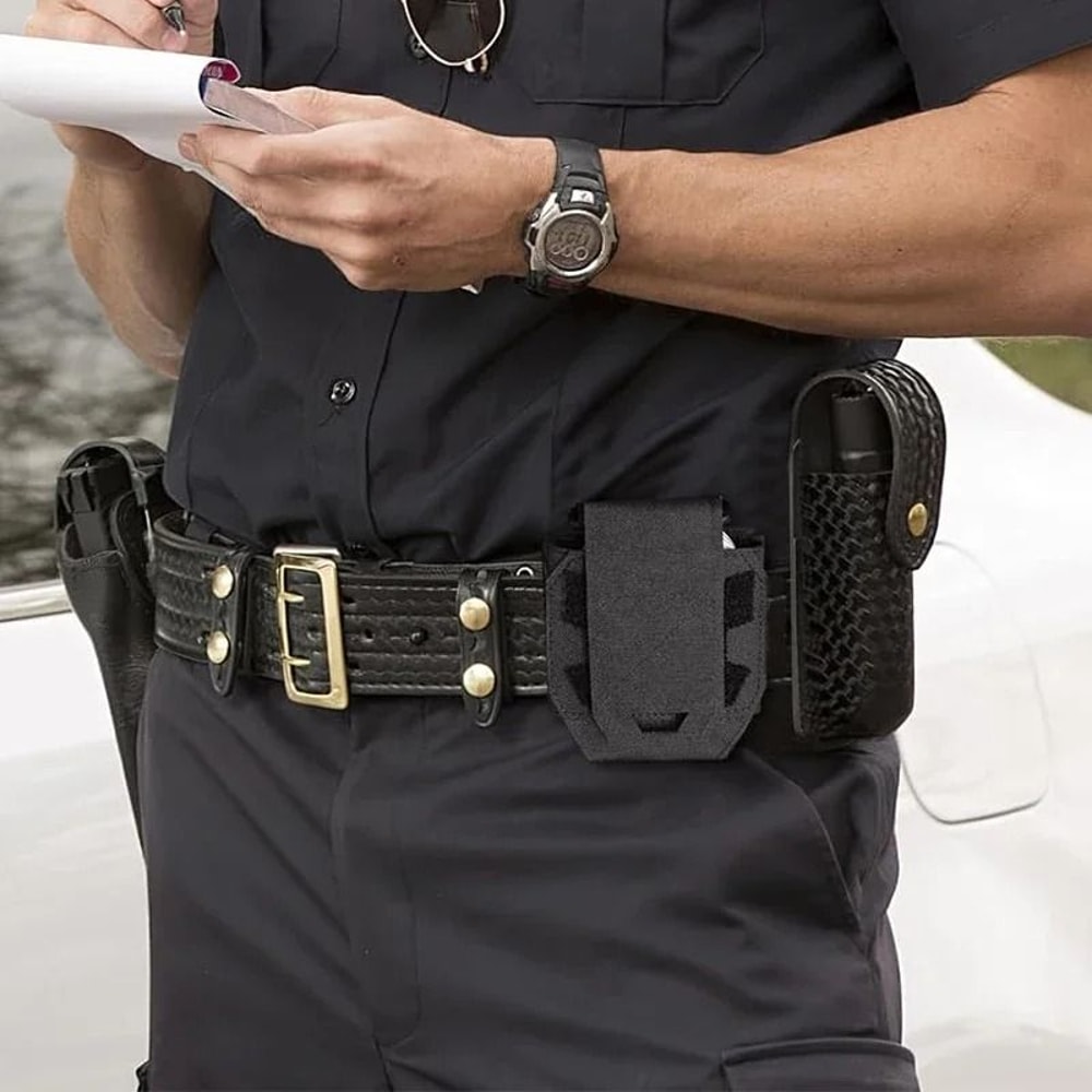 Universal Handcuff Waist Pouch With Quick Release Closure 5