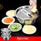 3 In 1 Stainless Steel Vegetable Strainer And Grater Bowl 0