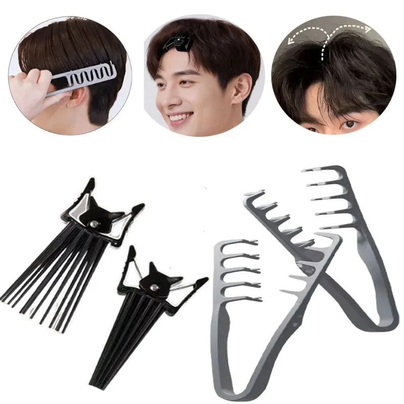 Fluffy Hair Root Styling Clip And Texture Comb Set 0