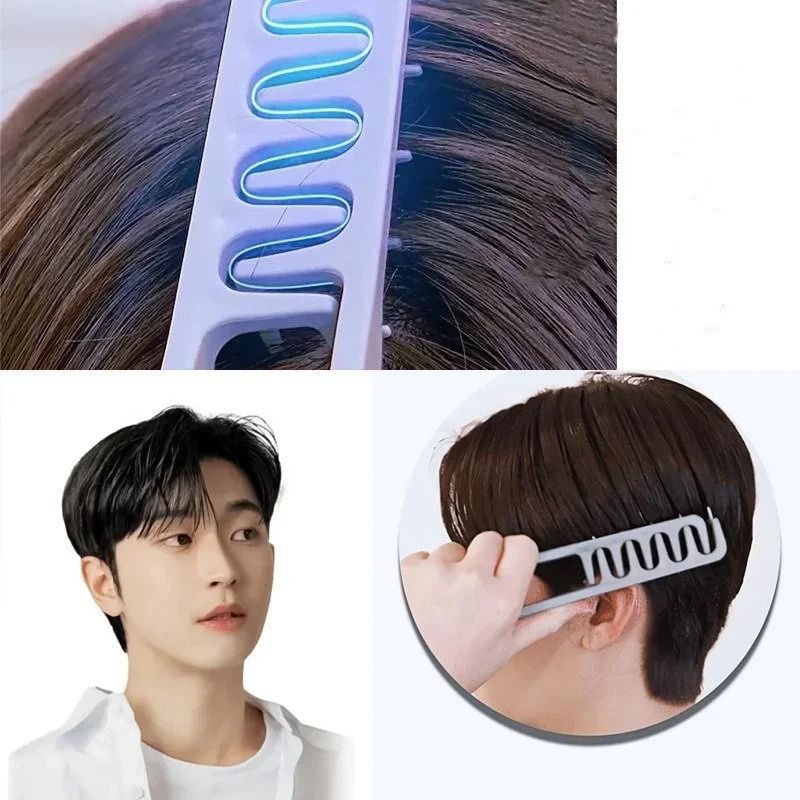 Fluffy Hair Root Styling Clip And Texture Comb Set 3