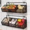 Wall Mounted Wire Kitchen Storage Basket For Vegetables 0