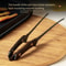 Stainless Steel BBQ Tongs With Wooden Handle 1