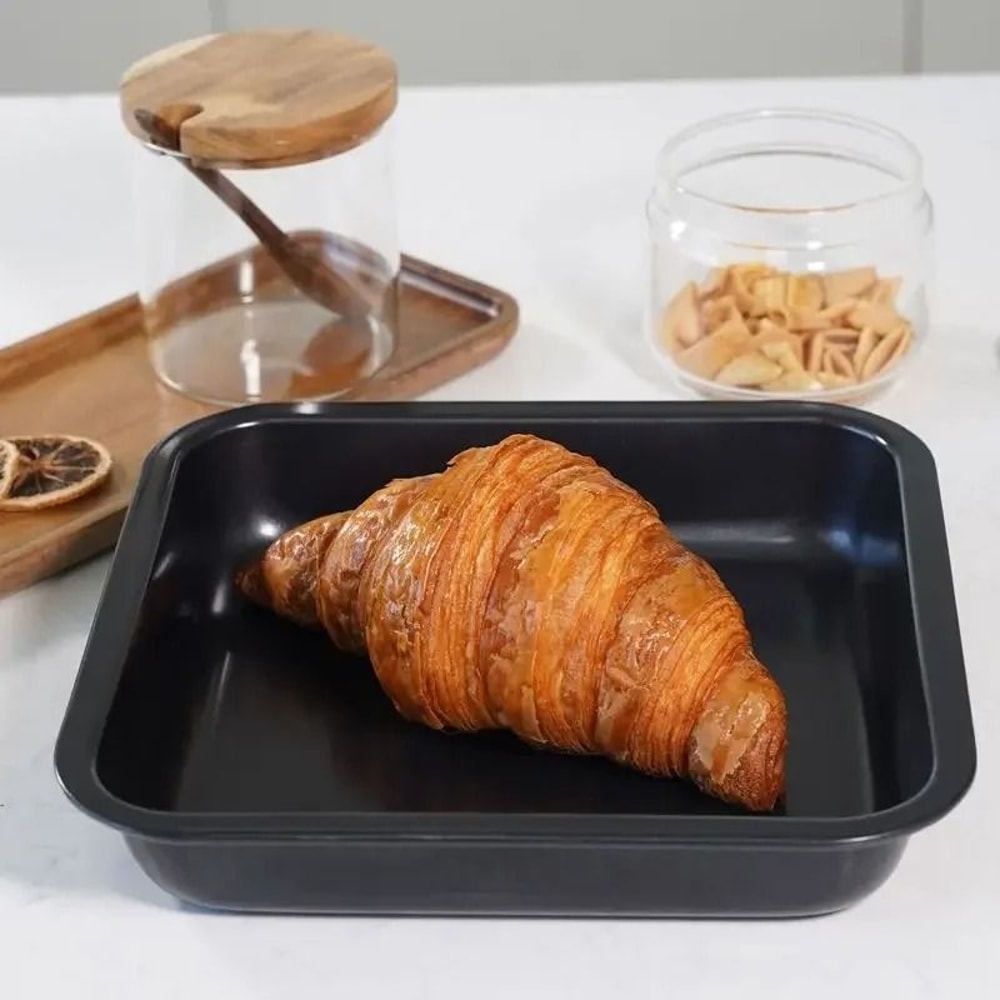 Carbon Steel Non Stick Rectangular Baking Pan For Bread And Cakes 0