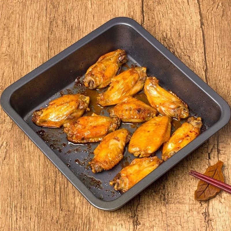 Carbon Steel Non Stick Rectangular Baking Pan For Bread And Cakes 2