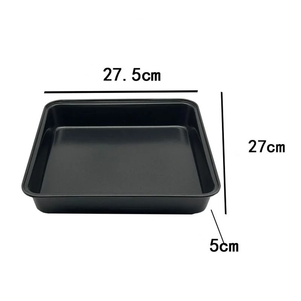 Carbon Steel Non Stick Rectangular Baking Pan For Bread And Cakes 8