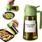 Dark Glass Olive Oil Sprayer And Dispenser Bottle 0