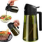 Dark Glass Olive Oil Sprayer And Dispenser Bottle 8