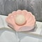 Shell Shape Ceramic Drain Soap Dish Holder 3