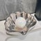 Shell Shape Ceramic Drain Soap Dish Holder 6