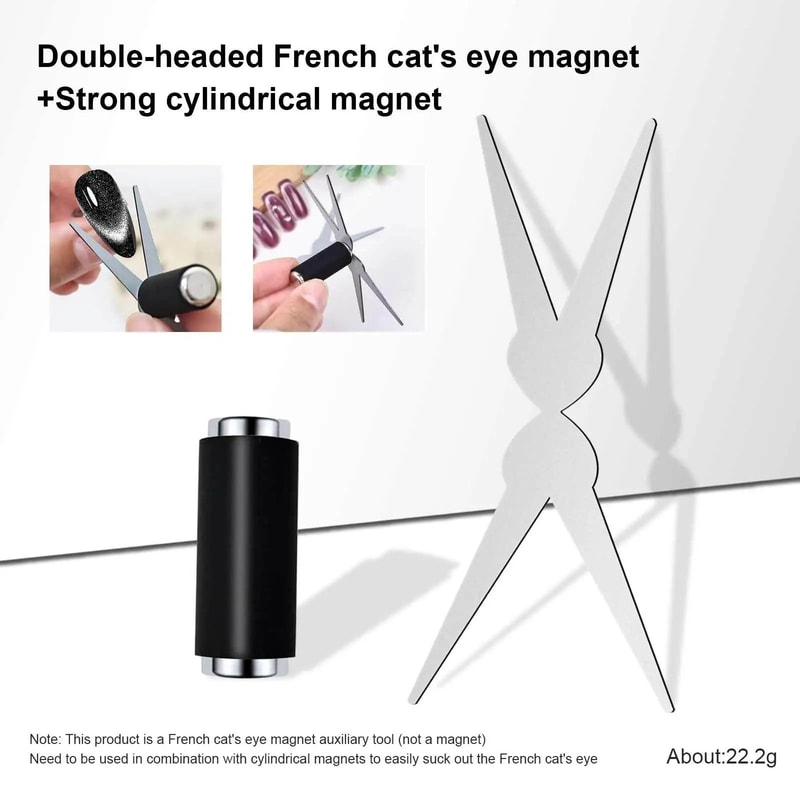 Y Shape Cat Eye Nail Magnet Tool For Gel Polish 4