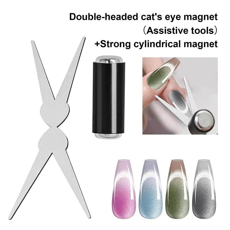 Y Shape Cat Eye Nail Magnet Tool For Gel Polish 5