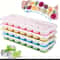 Silicone Square Ice Cube Tray With Easy Release Base 0