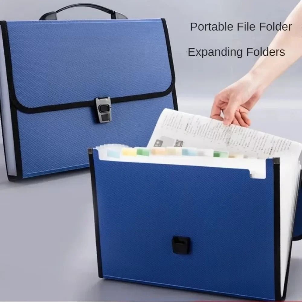 A4 Expanding File Folder With 13 Pockets 1