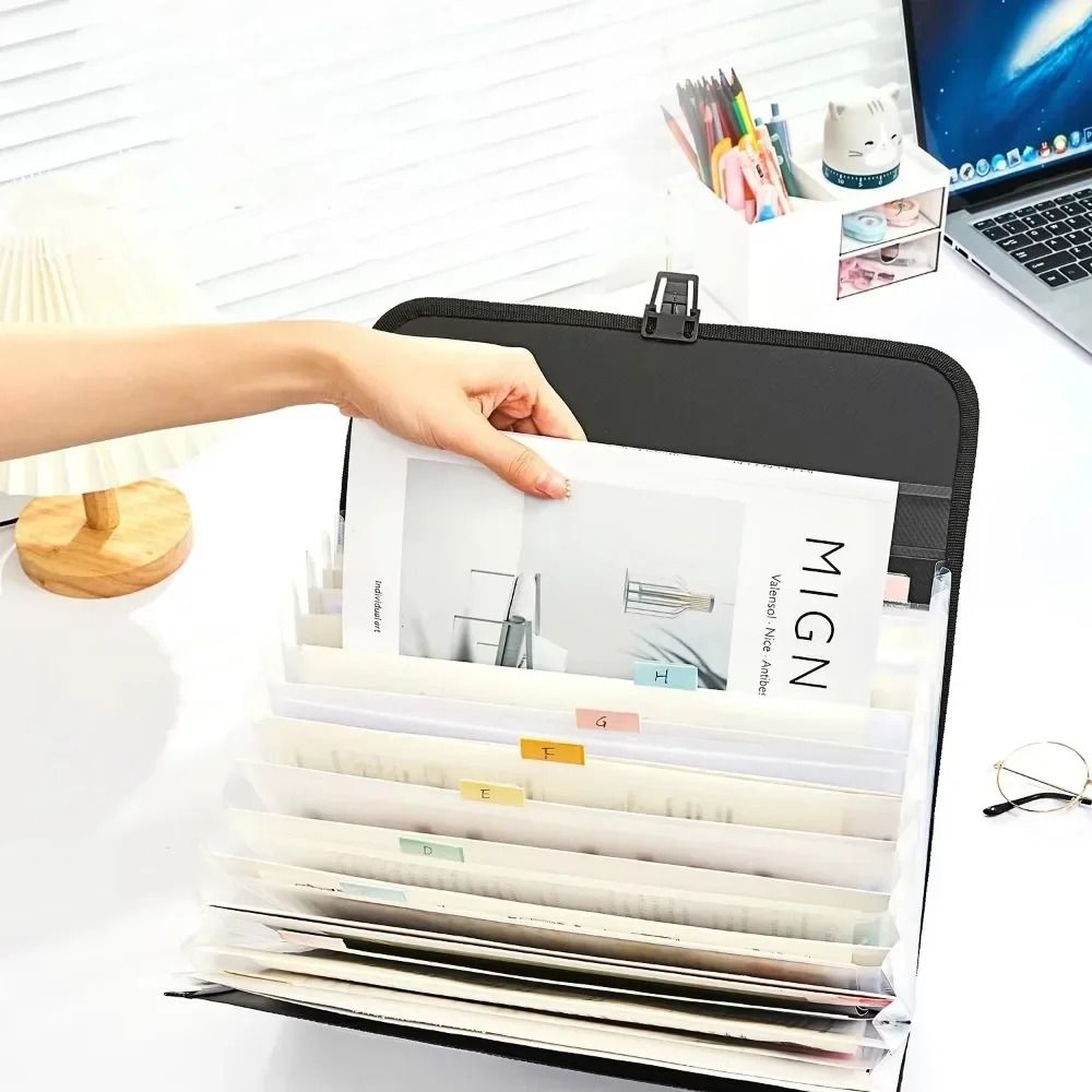 A4 Expanding File Folder With 13 Pockets 3