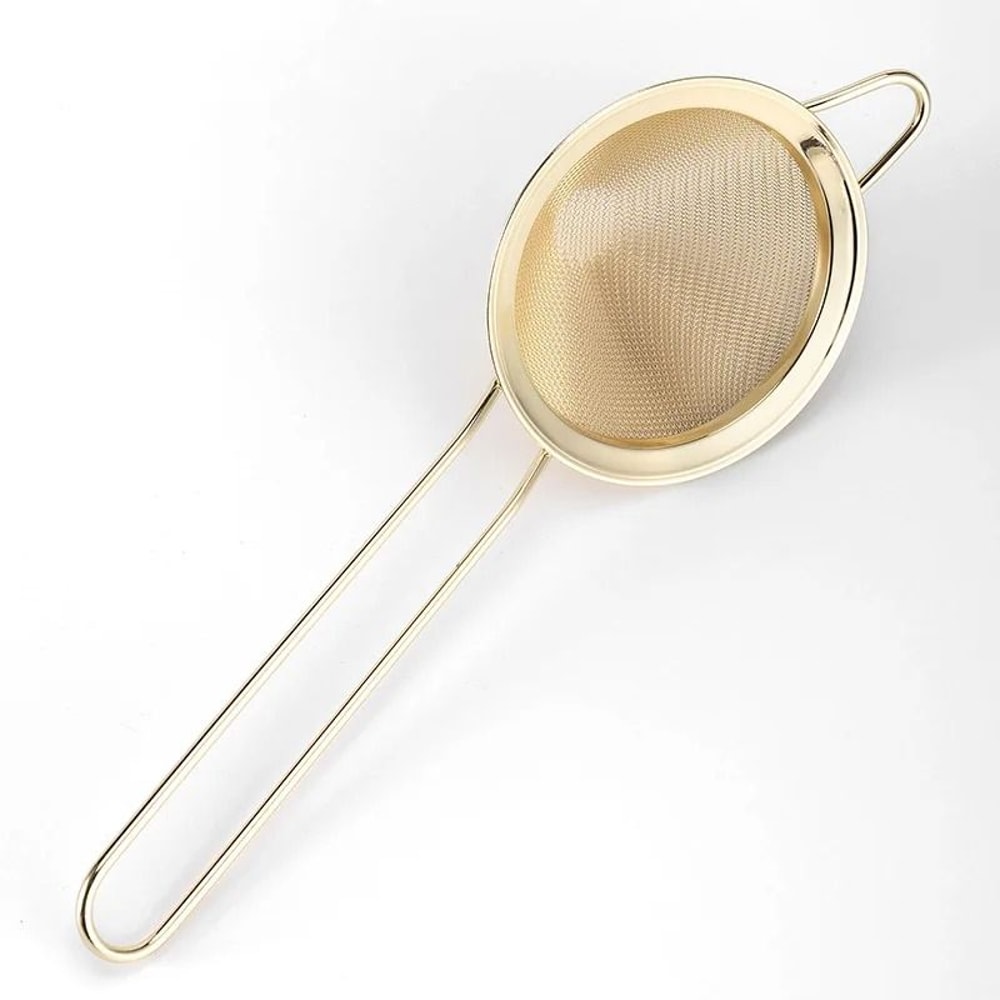 Stainless Steel Fine Mesh Strainer With Long Handle 9