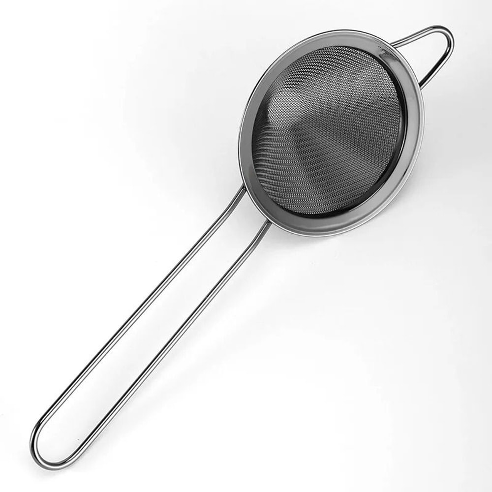Stainless Steel Fine Mesh Strainer With Long Handle 7