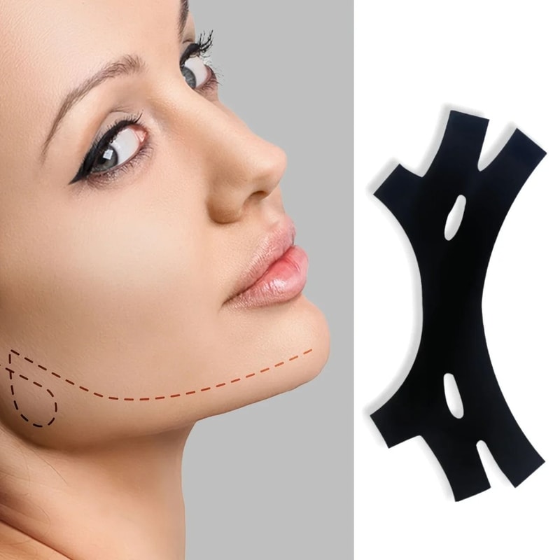 V Line Face Shaper Chin Lift Compression Band 2