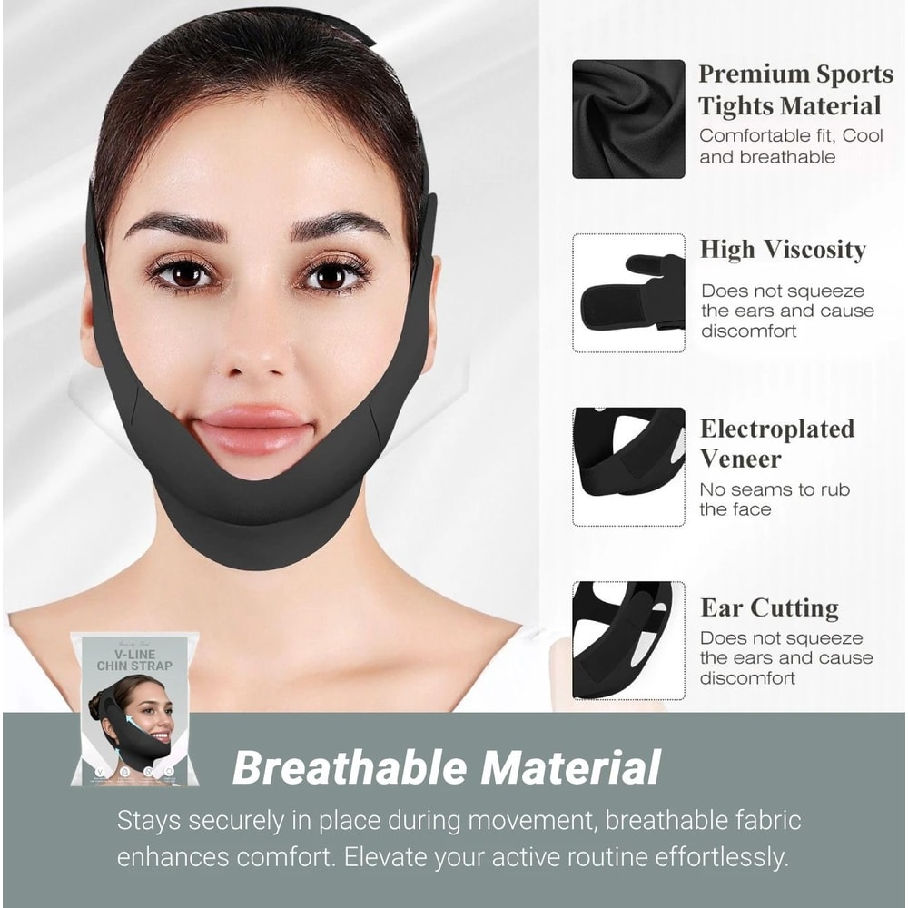 V Line Lifting Chin Strap Adjustable Jawline Shaper 2
