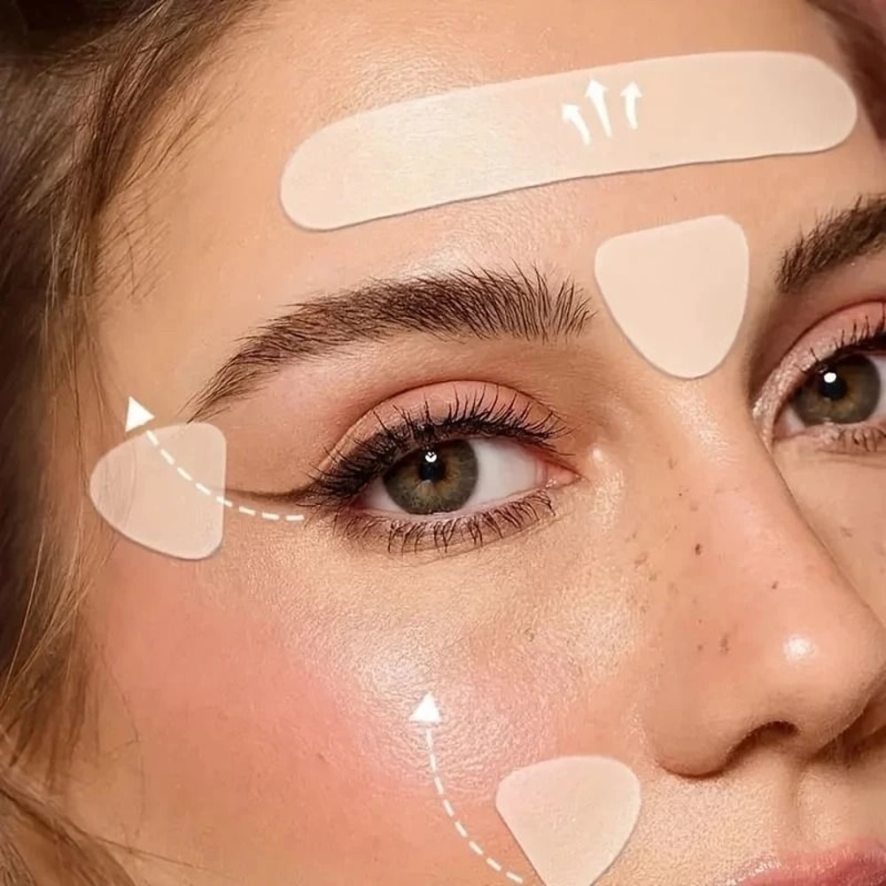 Invisible V Face Lifting Stickers For Cheek And Mouth Area 2