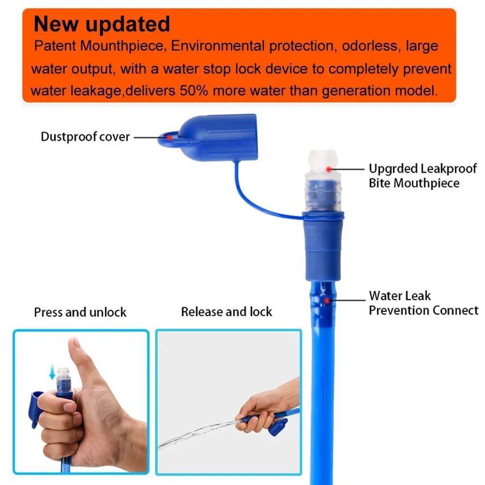 BPA Free Hydration Water Bladder For Outdoor Sports 4