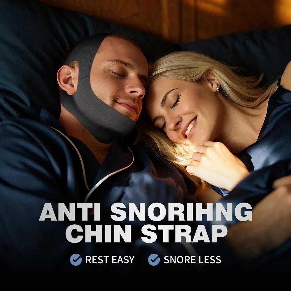 Adjustable Chin Strap For Sleeping Anti Snoring Support 6