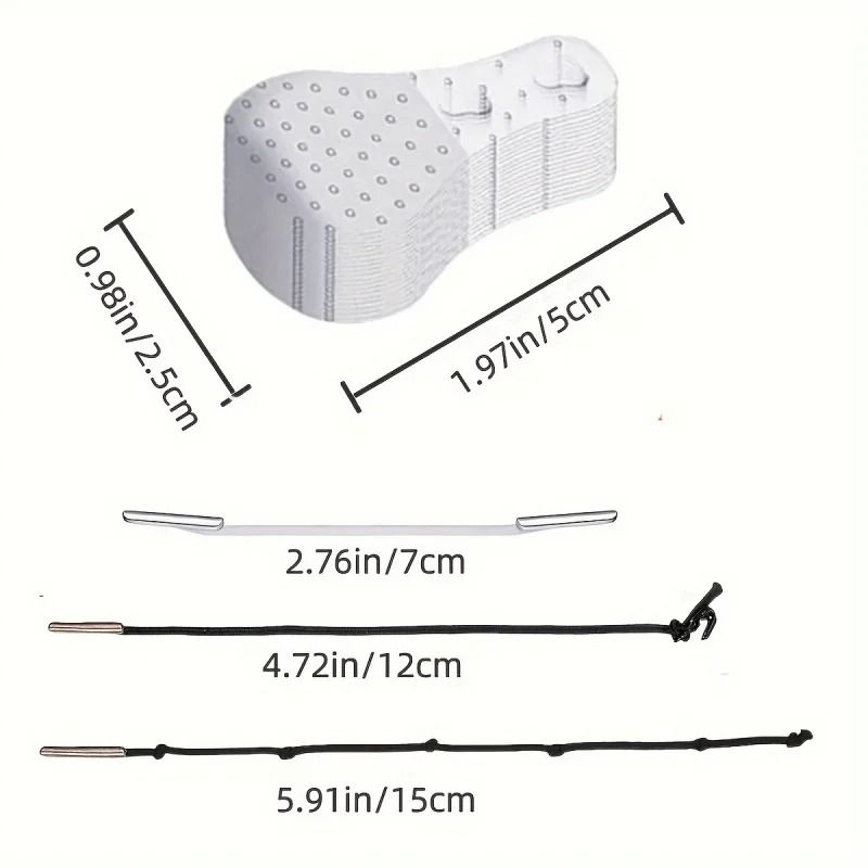 Invisible V Shape Face Lifting Tape With Elastic String 4