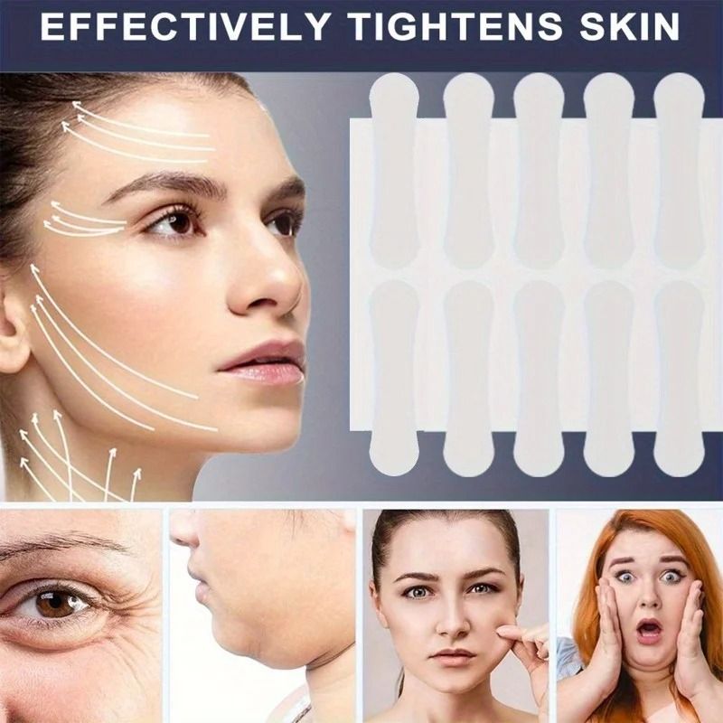Invisible V Shape Face Lift Tapes For Facial Contour Support 2