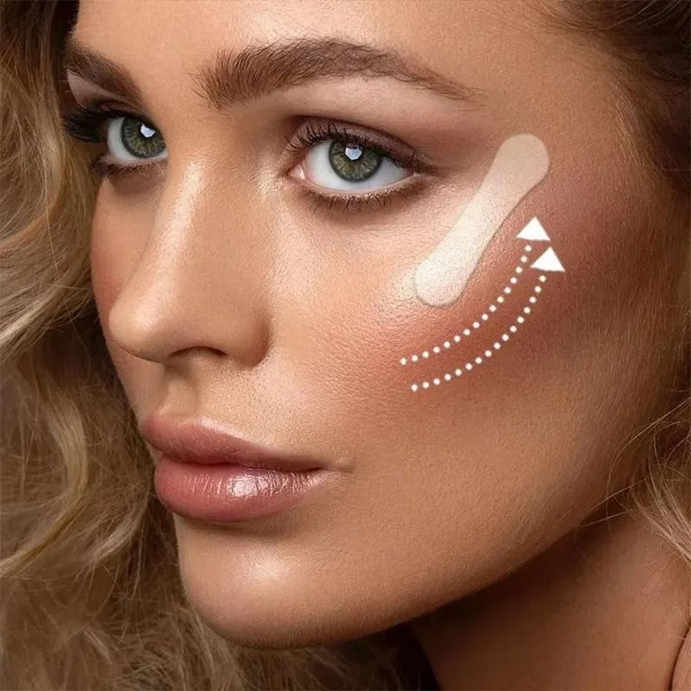 Invisible V Shape Face Lift Tapes For Facial Contour Support 3