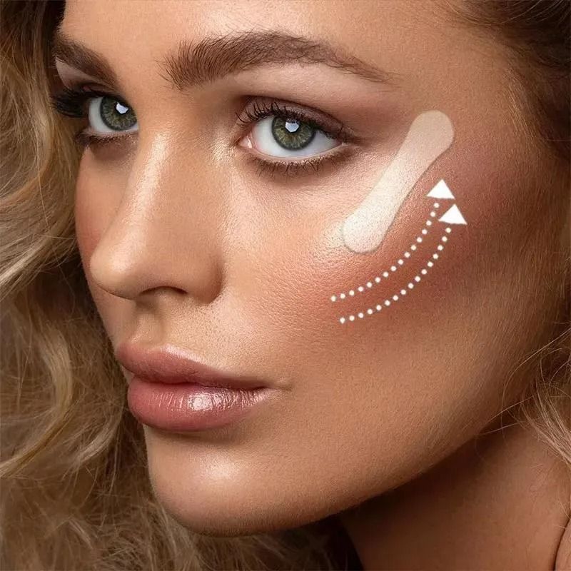 Invisible V Shape Face Lift Tapes For Facial Contour Support 3