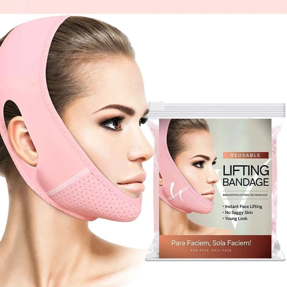 Adjustable V Line Chin Strap Jawline Shaper 0