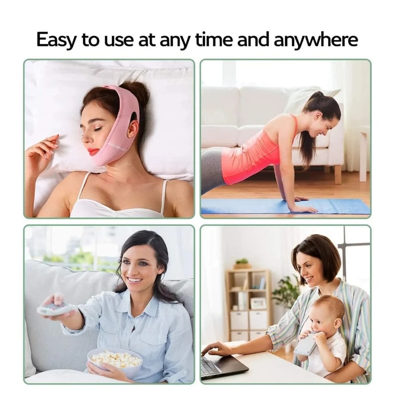 Adjustable V Line Chin Strap Jawline Shaper 3