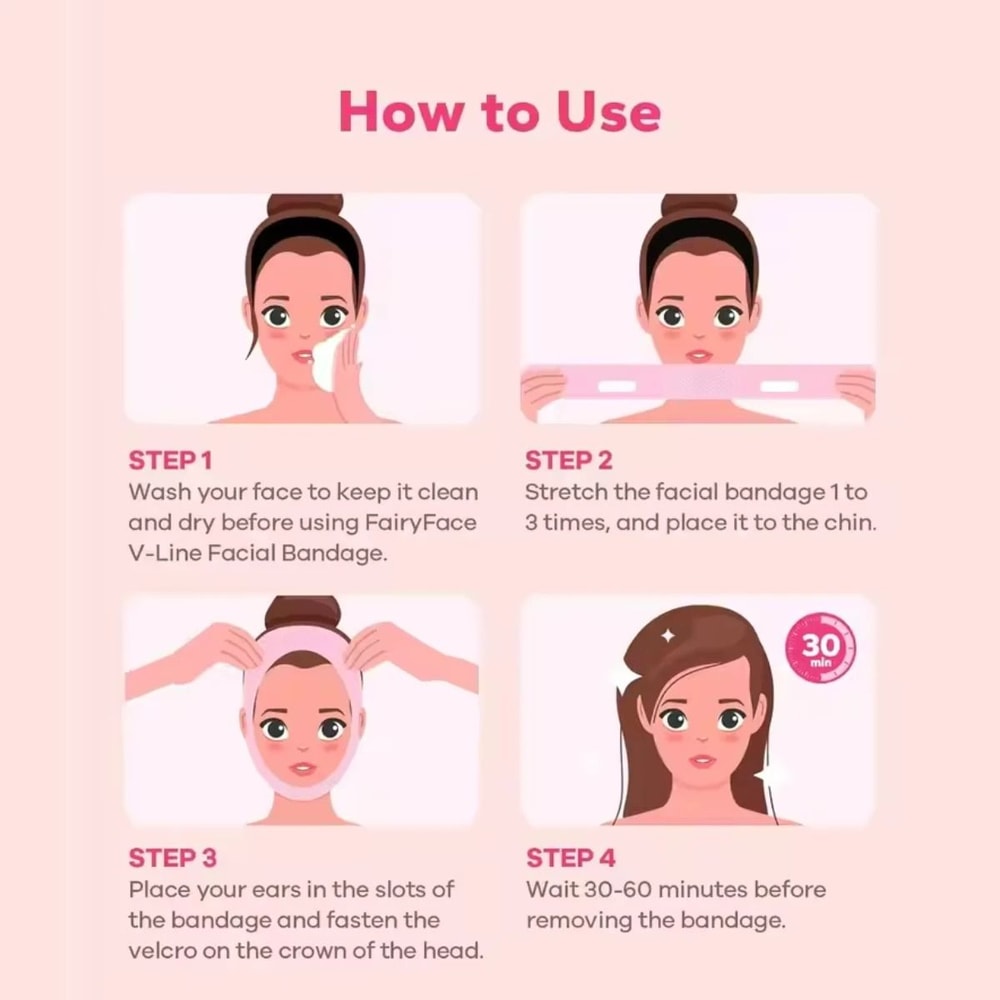 Adjustable V Line Chin Strap Jawline Shaper 4