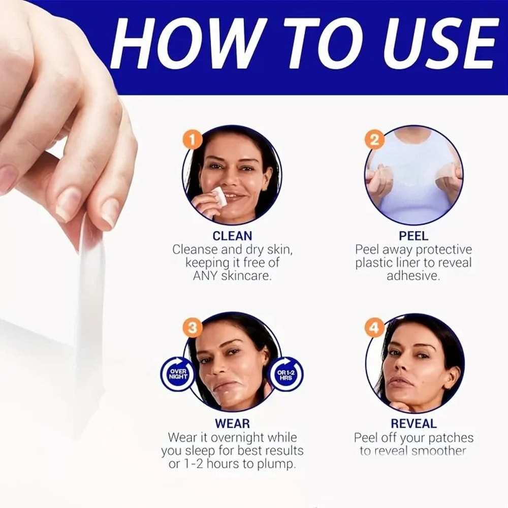 Reusable Silicone Face Mask Patches Set For Facial Skincare 2