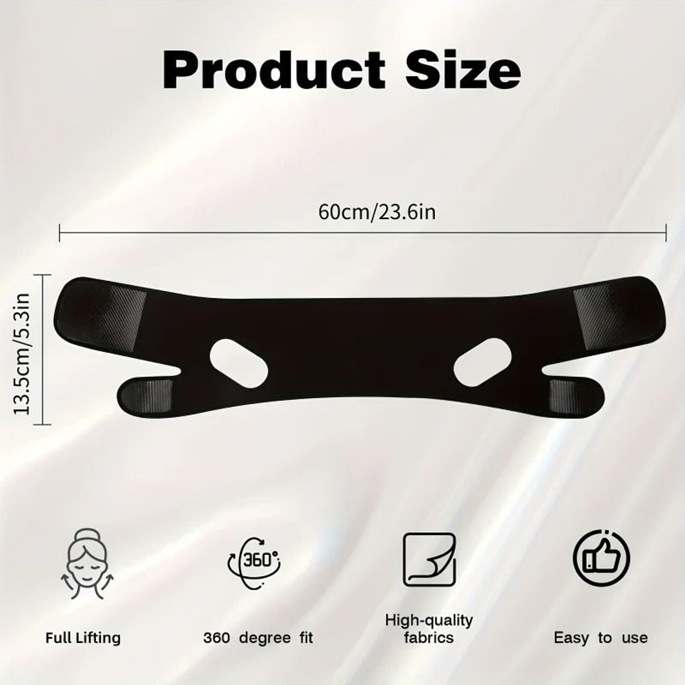 V Face Lifting Bandage Jawline Support Strap 3
