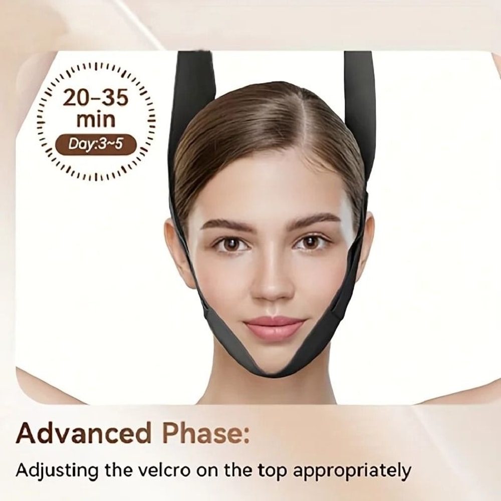 V Face Lifting Bandage Jawline Support Strap 4