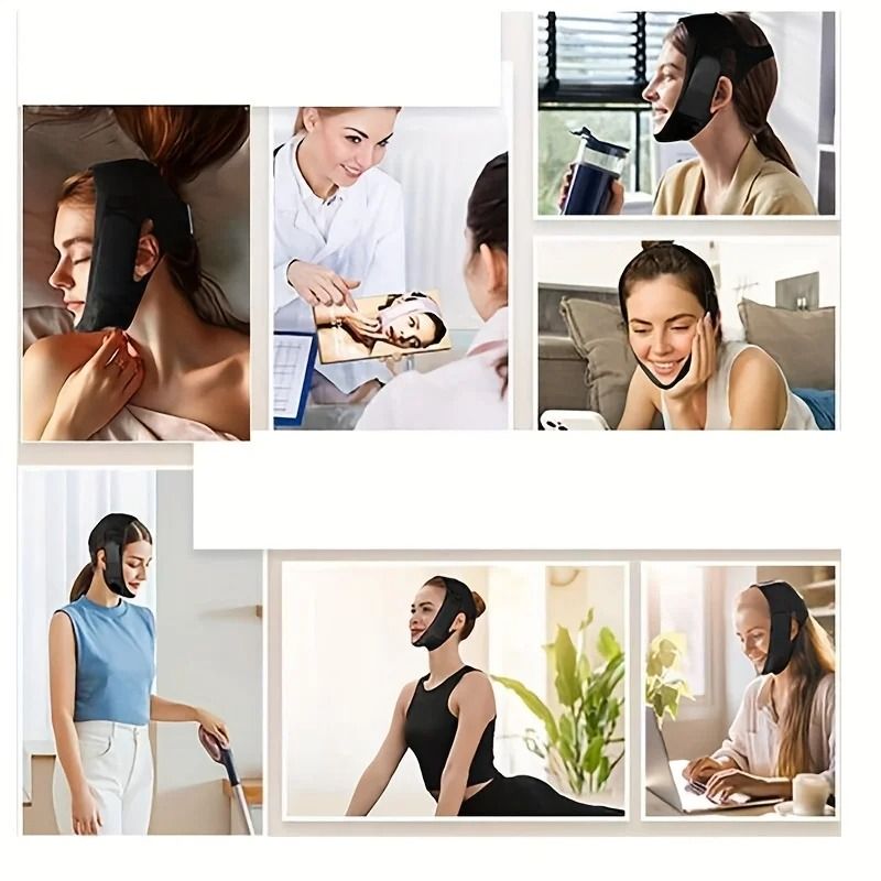 V Face Lifting Bandage Jawline Support Strap 5